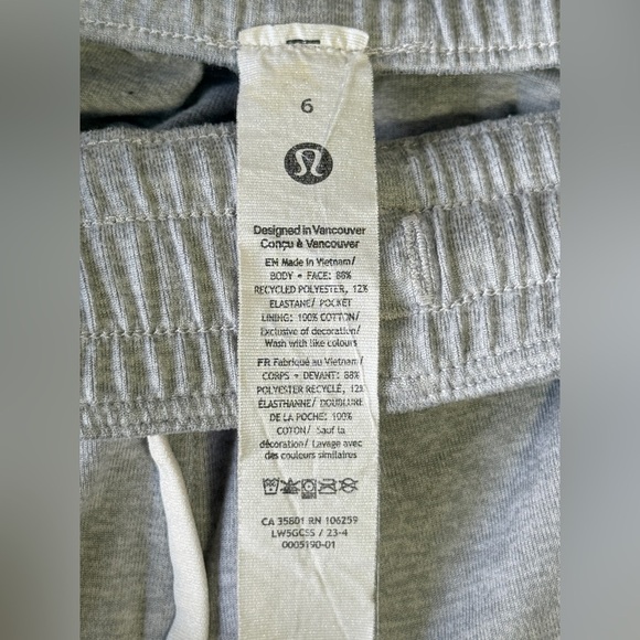 Lululemon Soft Jersey Classic-Fit Mid-Rise Jogger *7/8 Length Women's Size 6 - Picture 6 of 8